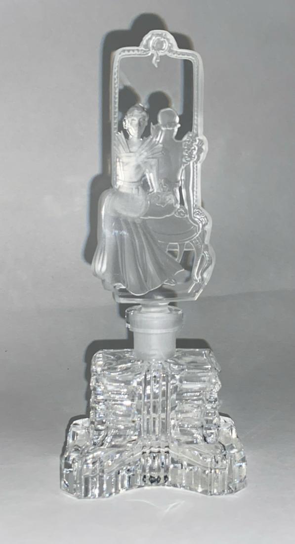 Desna Czech Crystal Perfume Bottle (1 of 2)