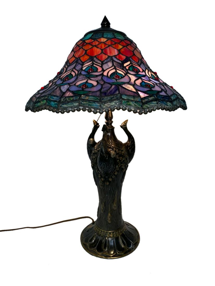 Dale tiffany strada cheap crystal table lamp