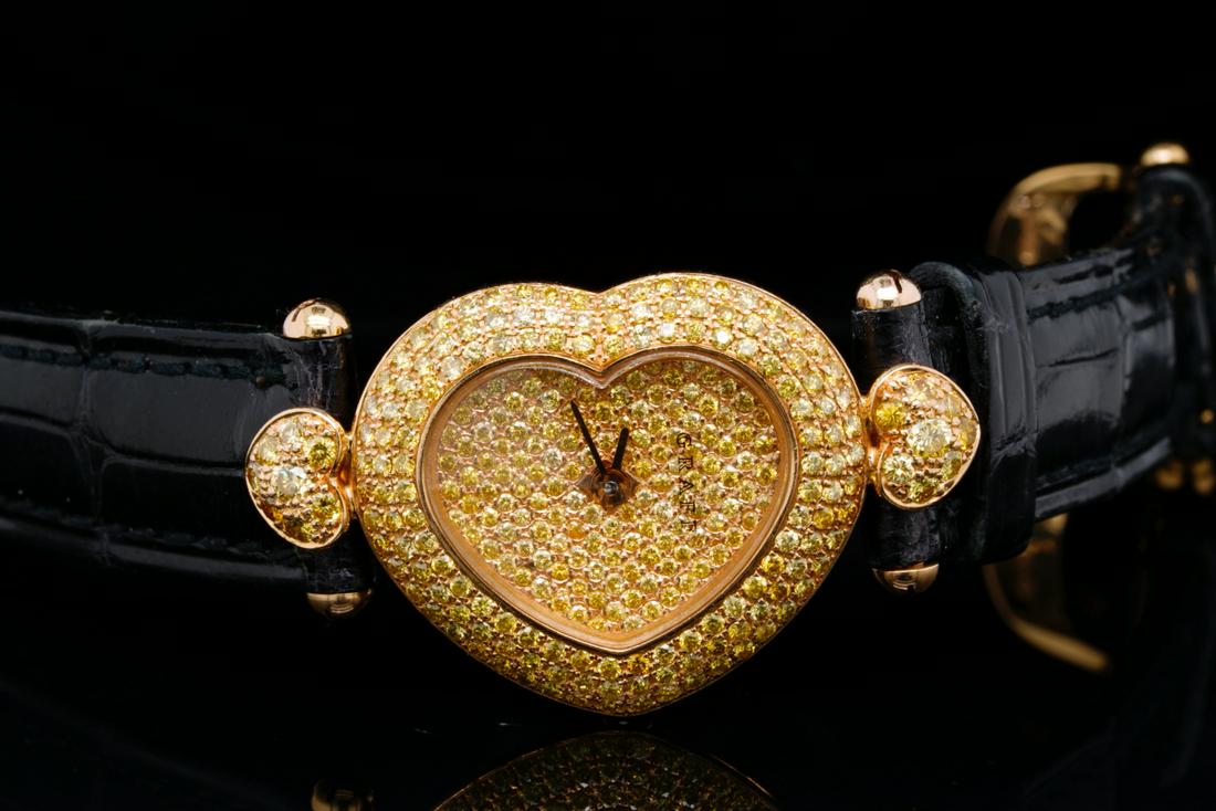 Graff 2.80ctw Canary Yellow Diamond 18K Ladies Watch (1 of 6)