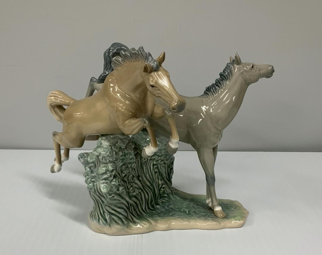 Nao by Lladro 1983 "Wild Stallions" Figurine (1 of 8)
