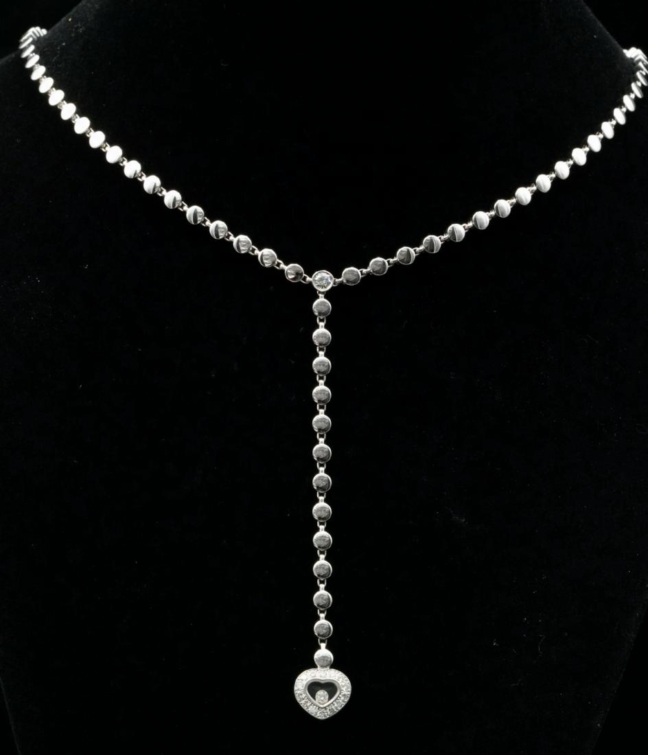 Chopard Happy Diamonds 0.50ctw Diamond 18K Necklace (1 of 6)