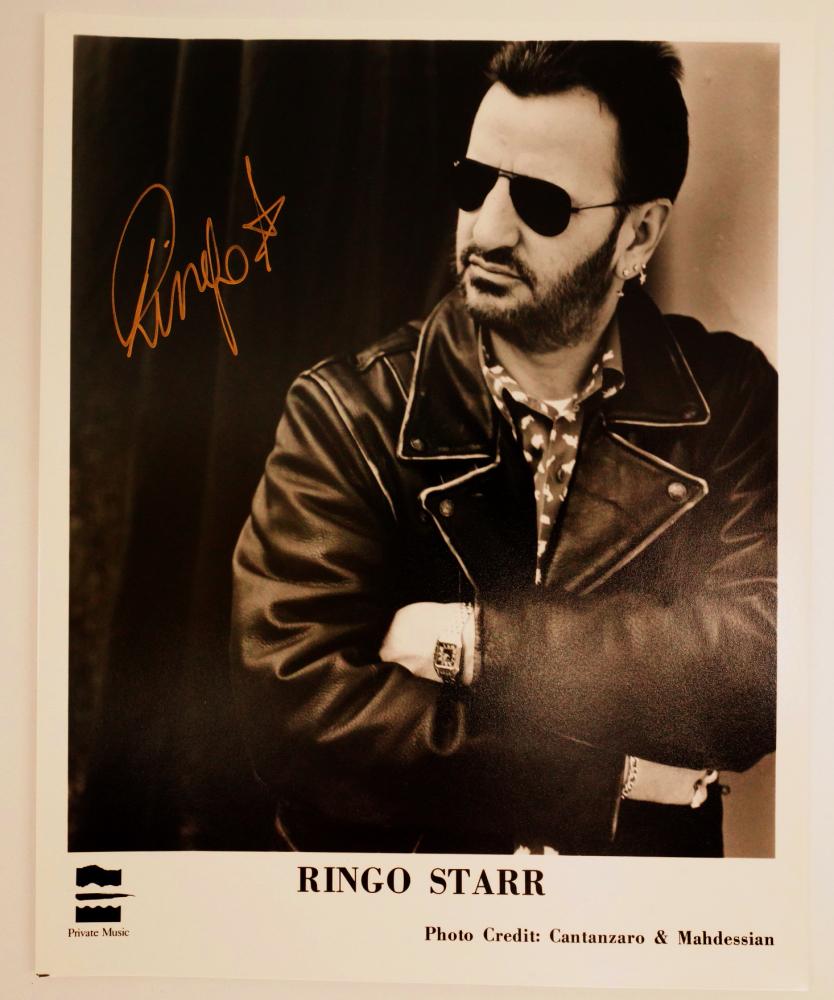 Ringo Starr Autographed 8" x 10" Photo W/LOA (1 of 4)