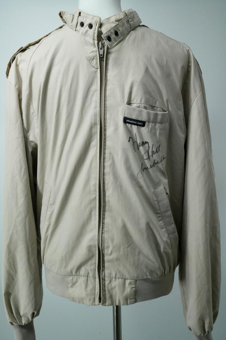 Henry Hill Signed Members Only Jacket W/JSA COA (1 of 6)