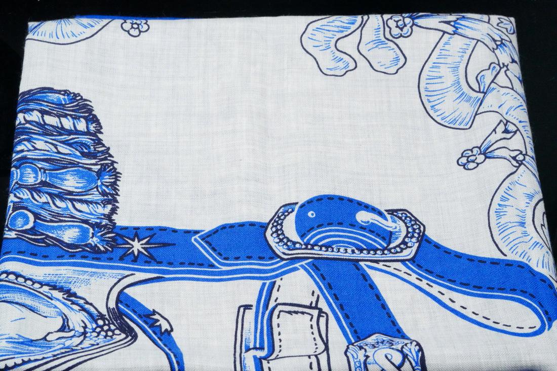 Hermes Bride de Cour Remix Shawl 140 (70% Cashmere) (1 of 3)