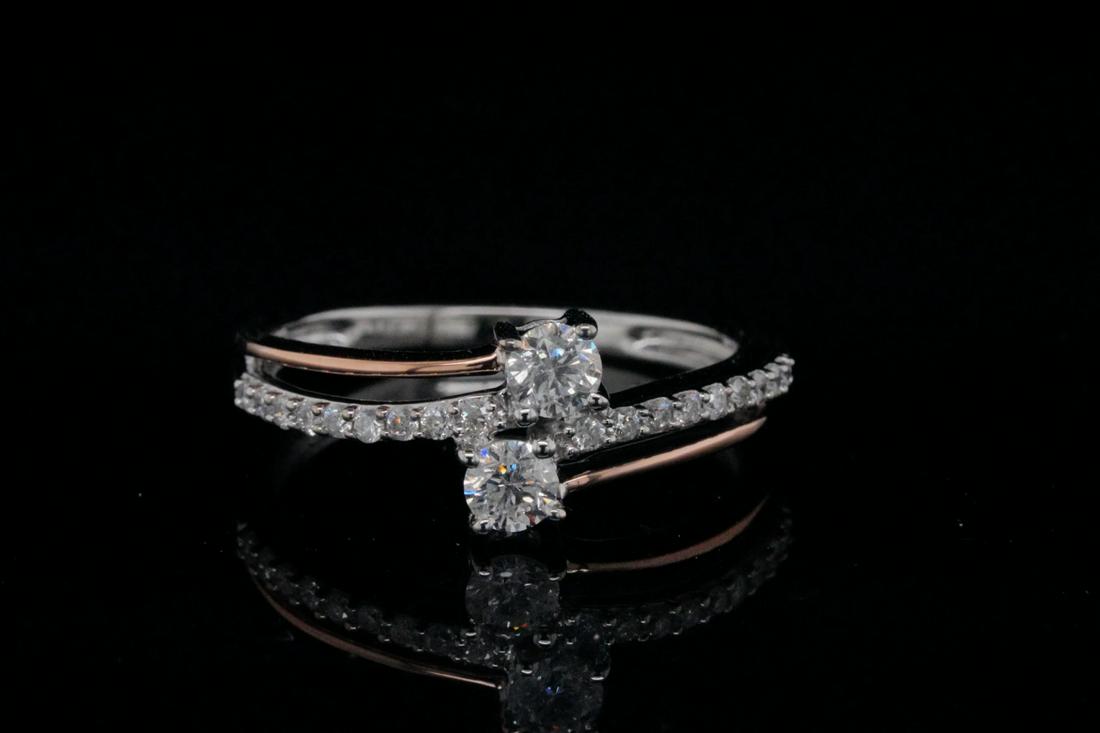 Estate 0.50ctw SI1-SI2/G-H Diamond 14K Ring (1 of 6)