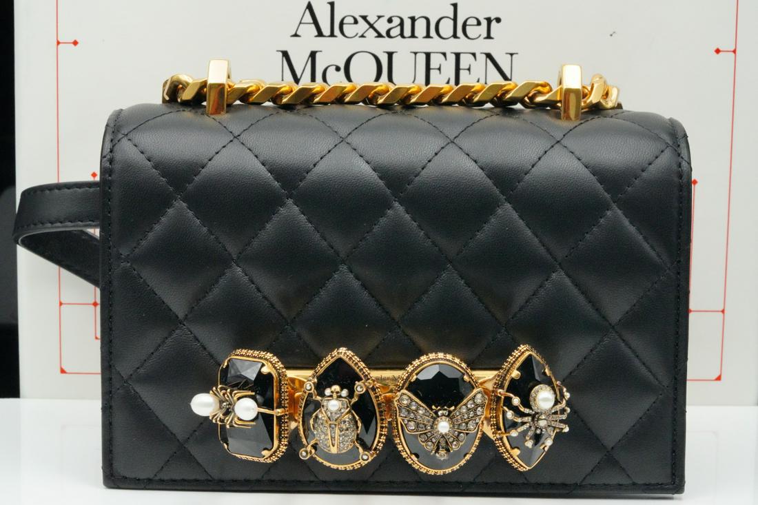 Alexander McQueen "Knuckleduster" Crossbody Bag (1 of 9)