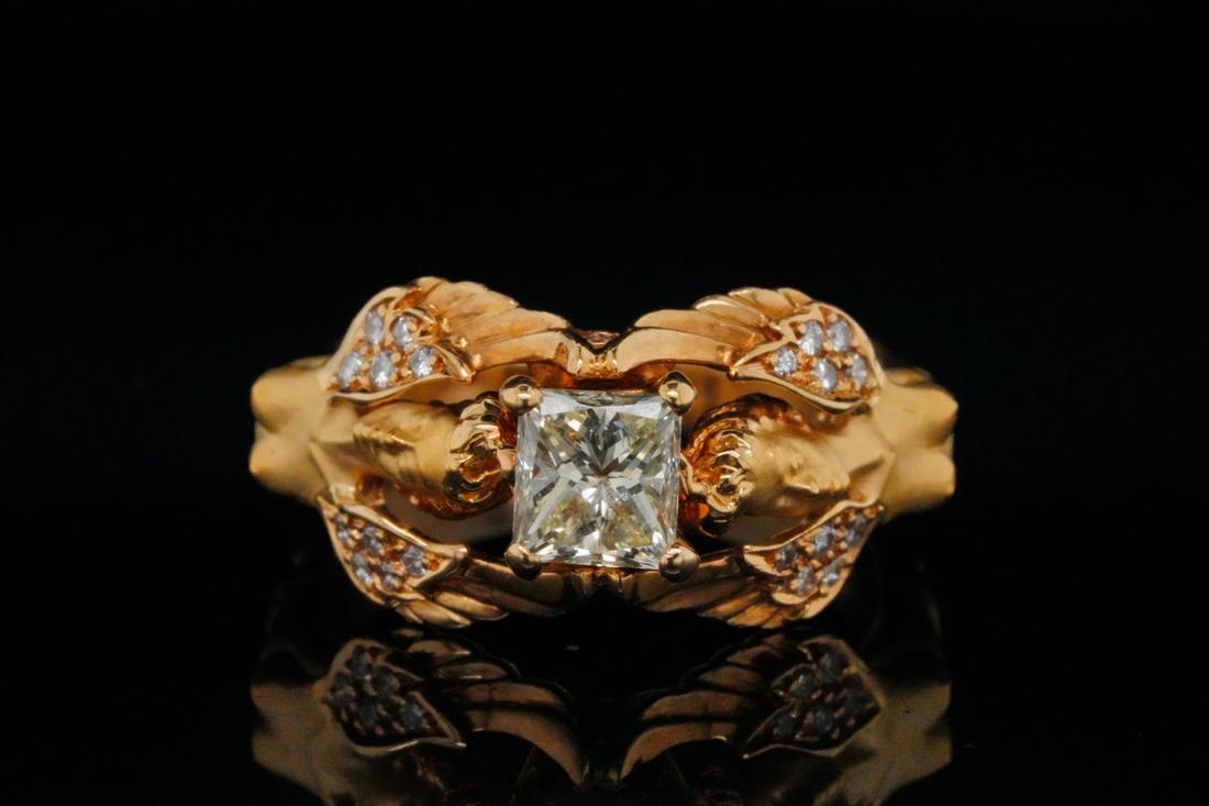 Carrera y Carrera 1.05ct Diamond and 18K Ring (1 of 6)