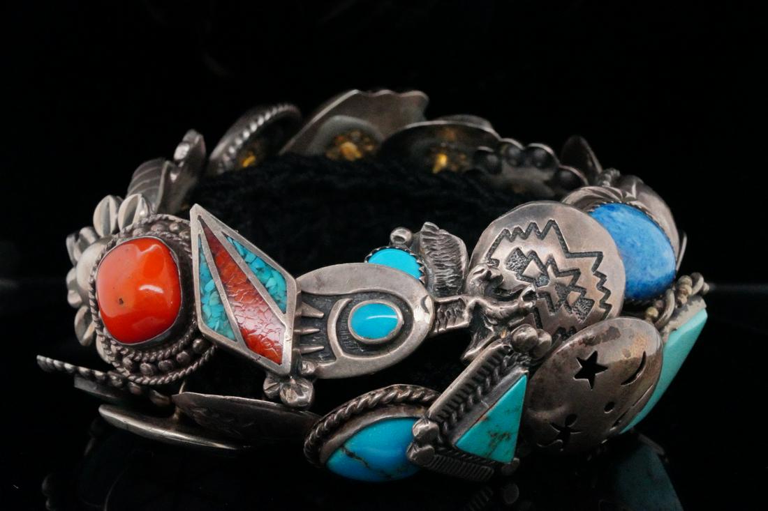 Tanya Tucker's Sterling Silver Button Bracelet (1 of 6)