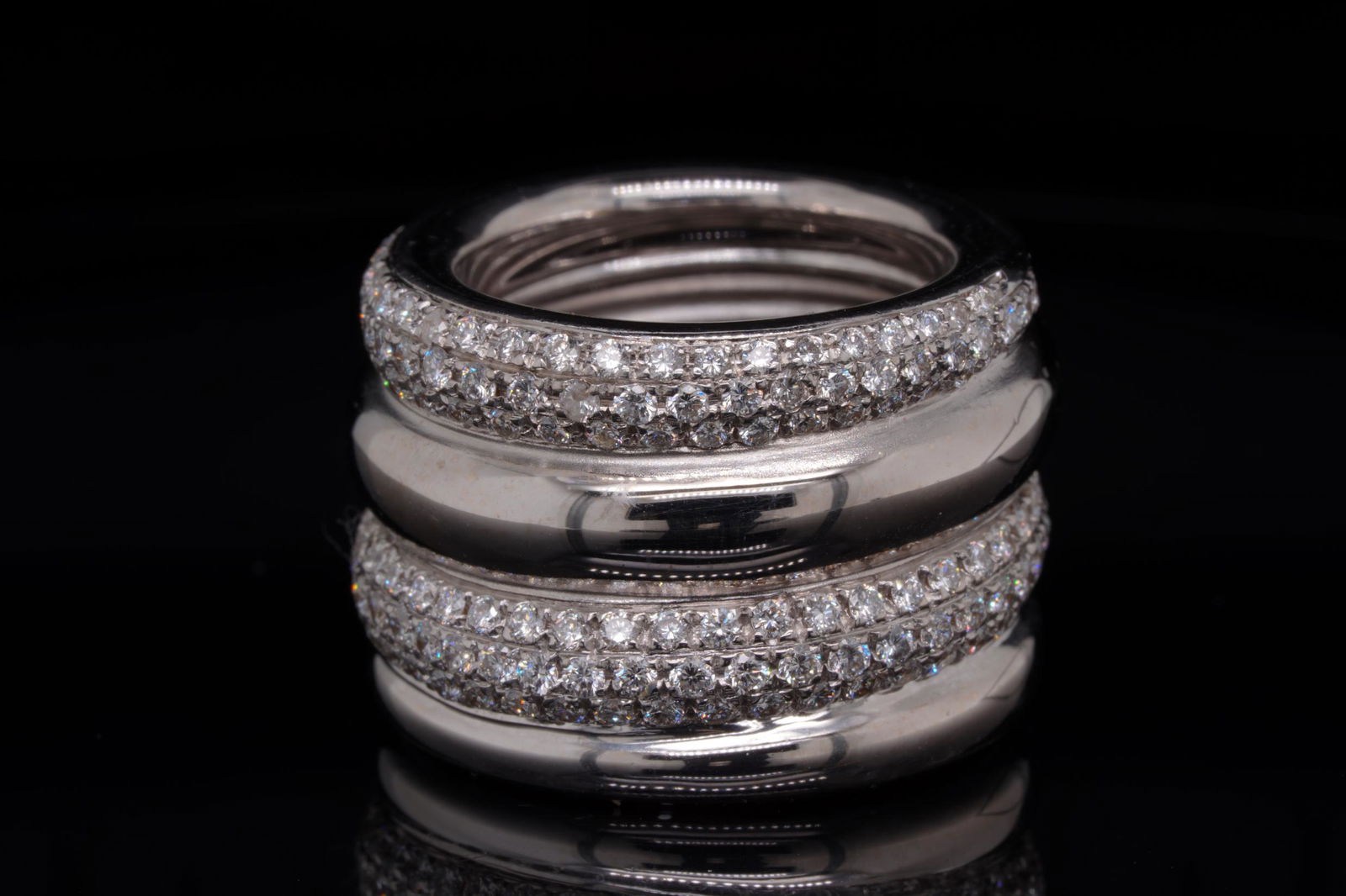 Pomellato 2.50ctw VS1-VS2/F-G Diamond 18K Ring (1 of 5)