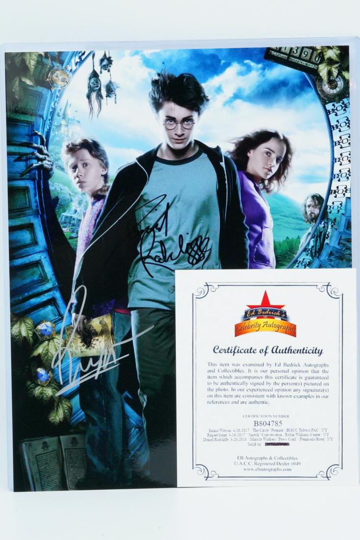 "Harry Potter" Cast Signed 11"x14" Photograph W/COA (1 of 6)