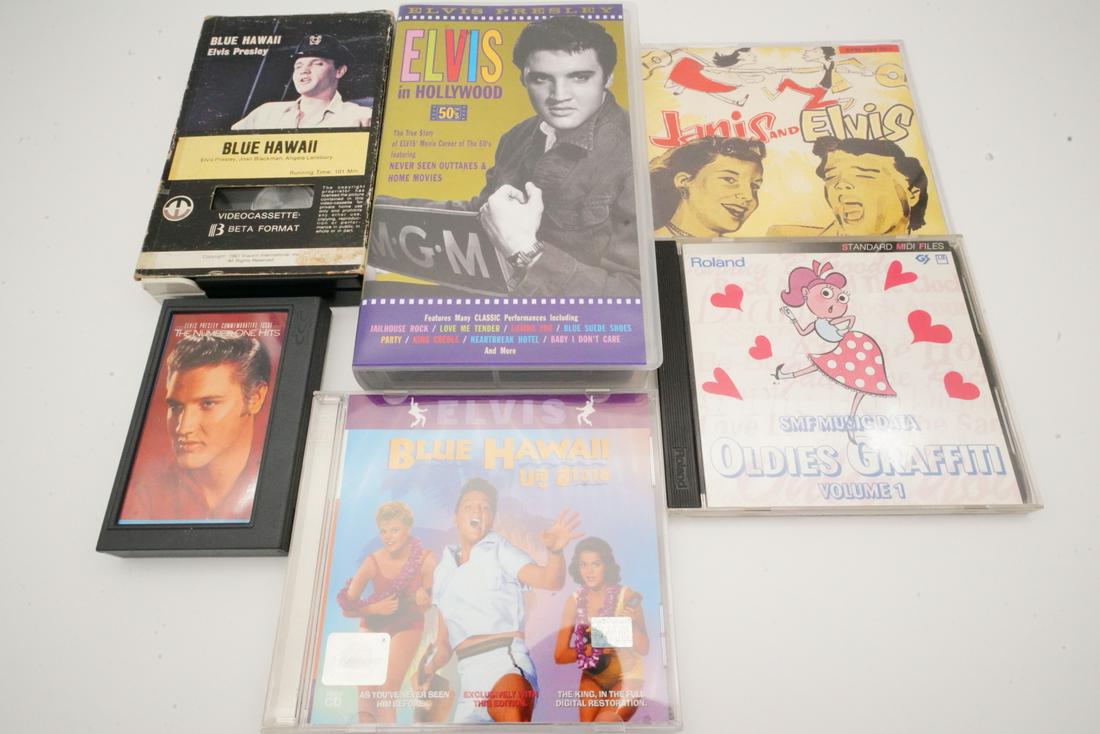 Elvis Presley Collection of Rare Vintage Media (1 of 7)