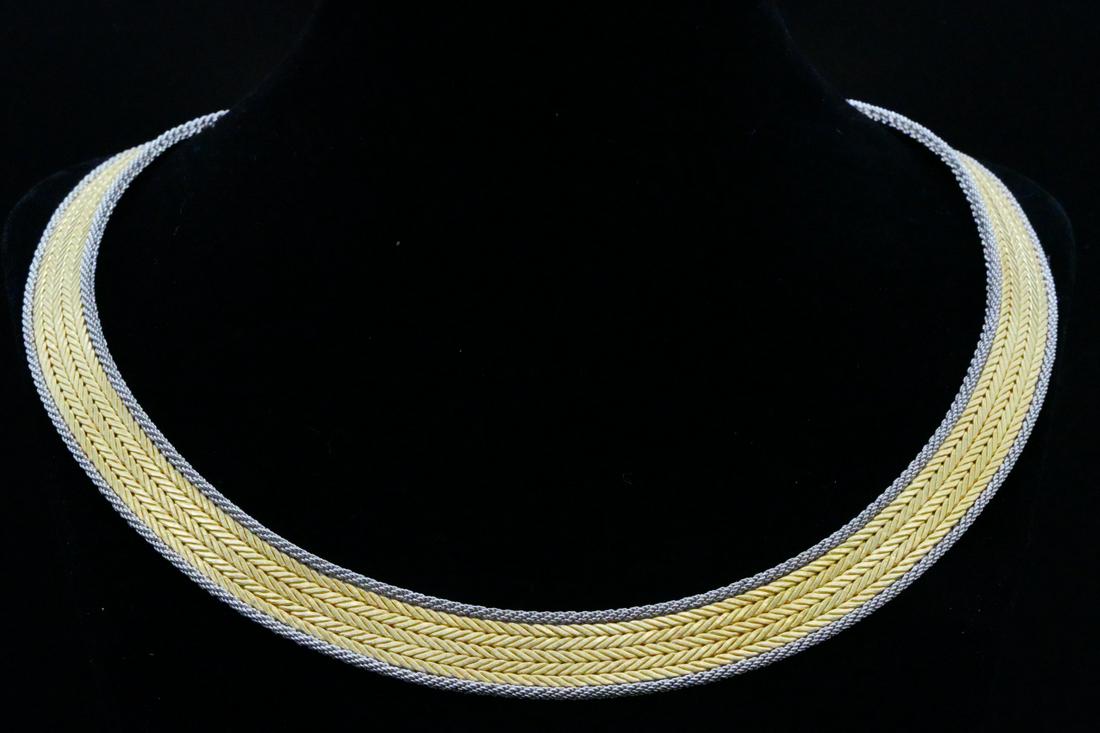 Gianmaria Buccellati 18K Yellow & White Gold Necklace (1 of 6)