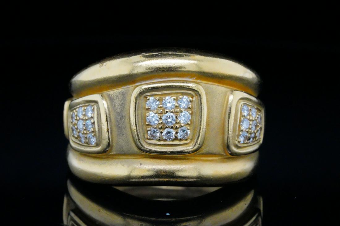 B. Kieselstein-Cord 1997 0.50ctw Diamond & 18K Ring (1 of 7)