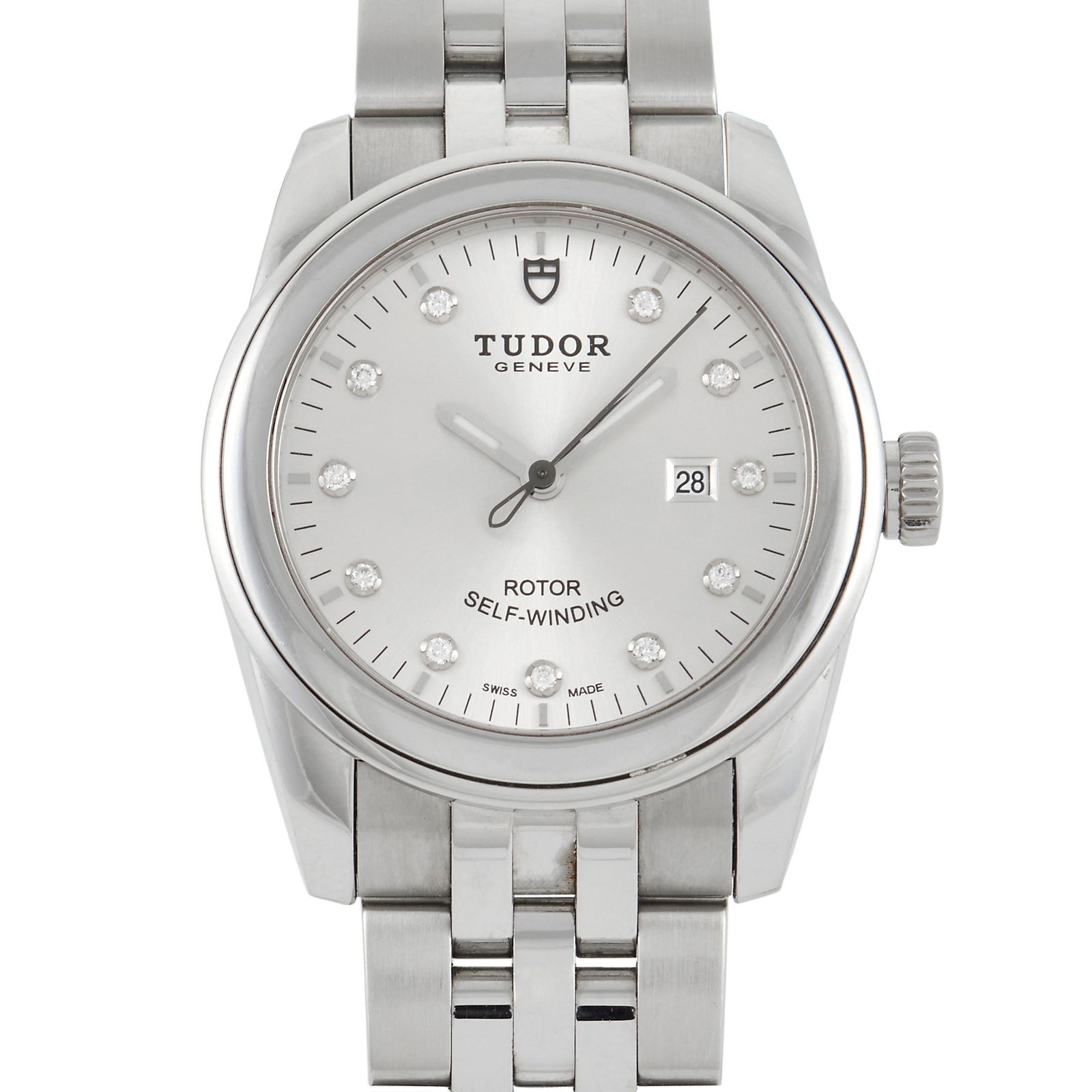 Tudor Glamour Date 31mm Automatic Watch W/Diamonds (1 of 4)