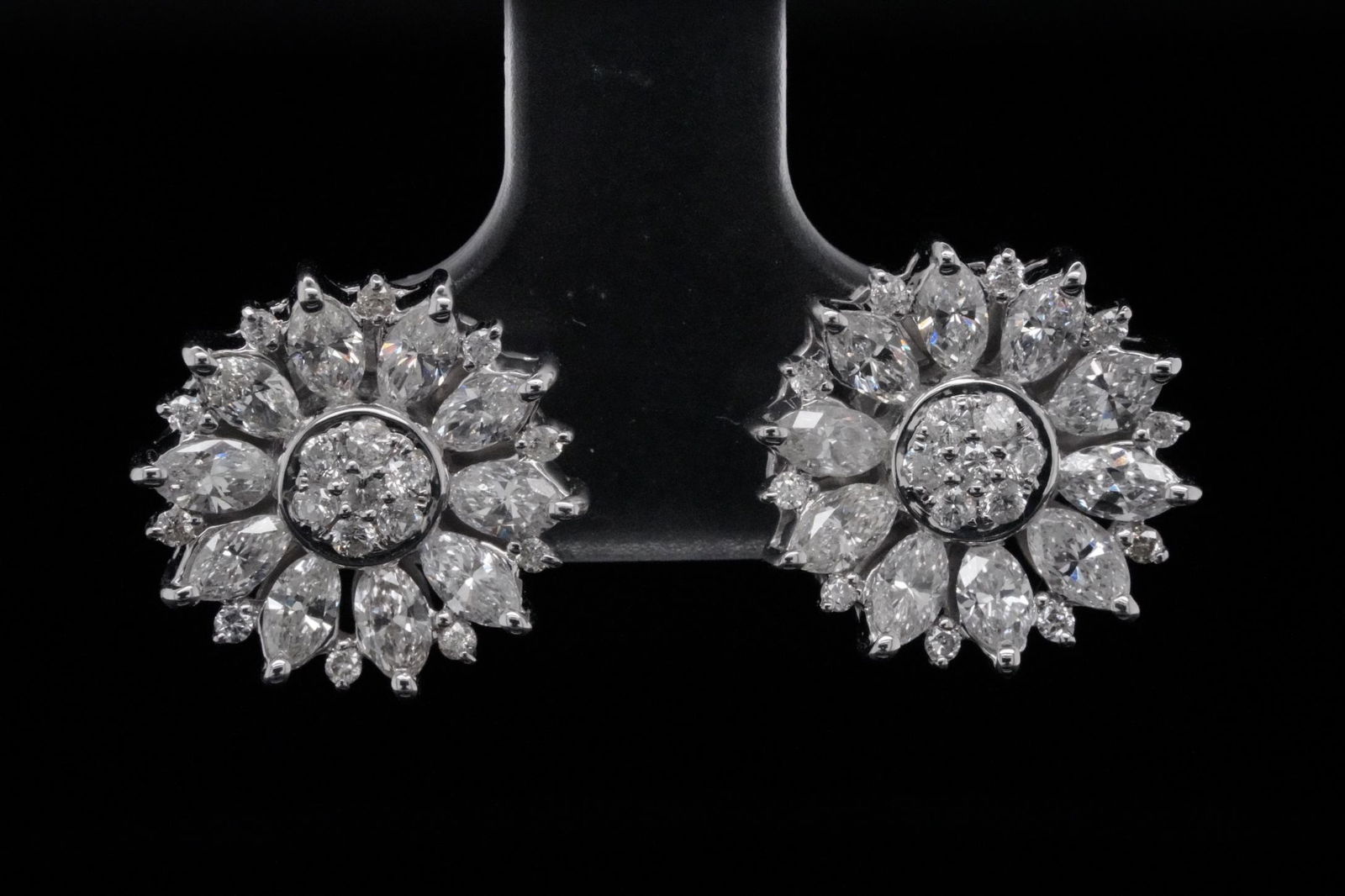 1.80ctw SI1-SI2/G-H Diamond and 14K Stud Earrings (1 of 4)