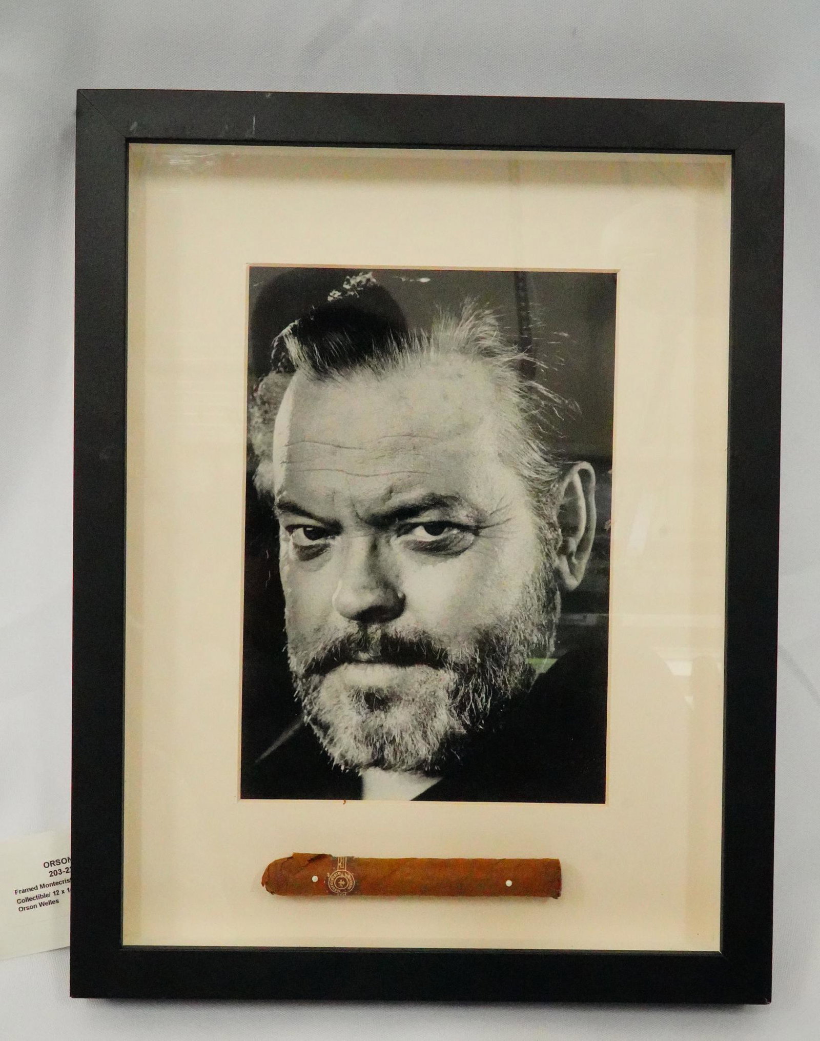Orson Welles' Framed Montecristo Habana Cigar (1 of 4)