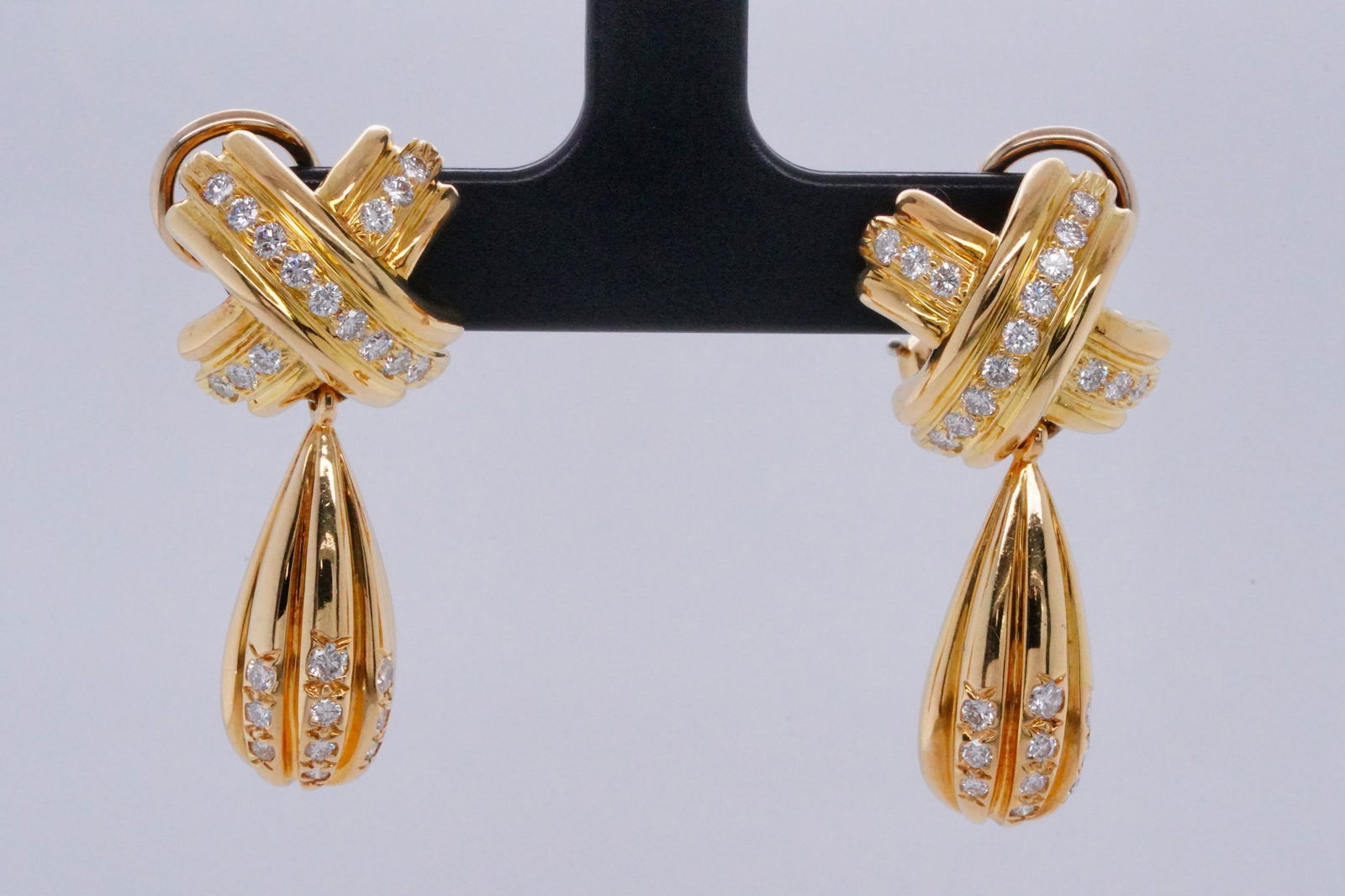 Tiffany & Co. 1.25ctw Diamond and 18K Earrings (1 of 9)