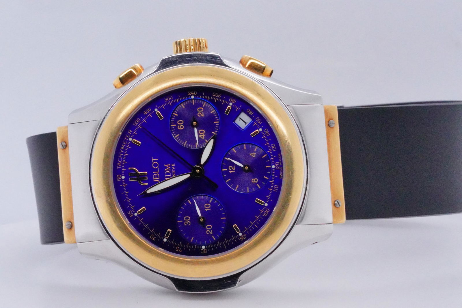 Hublot MDM 40mm SS/18K Automatic Chronograph Watch (1 of 6)