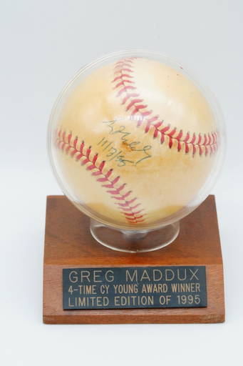 Greg Maddux Signed Autographed Chicago Cubs Baseball Jersey (PSA