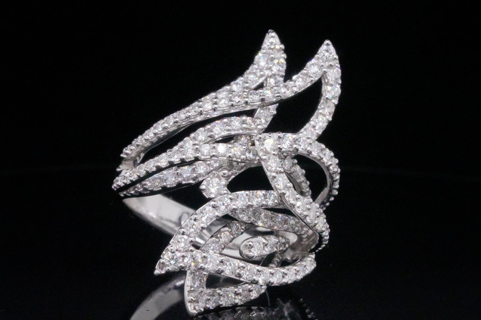 Adamas 3.75ctw VS1-VS2/G-H Diamond and 18K Ring (1 of 7)
