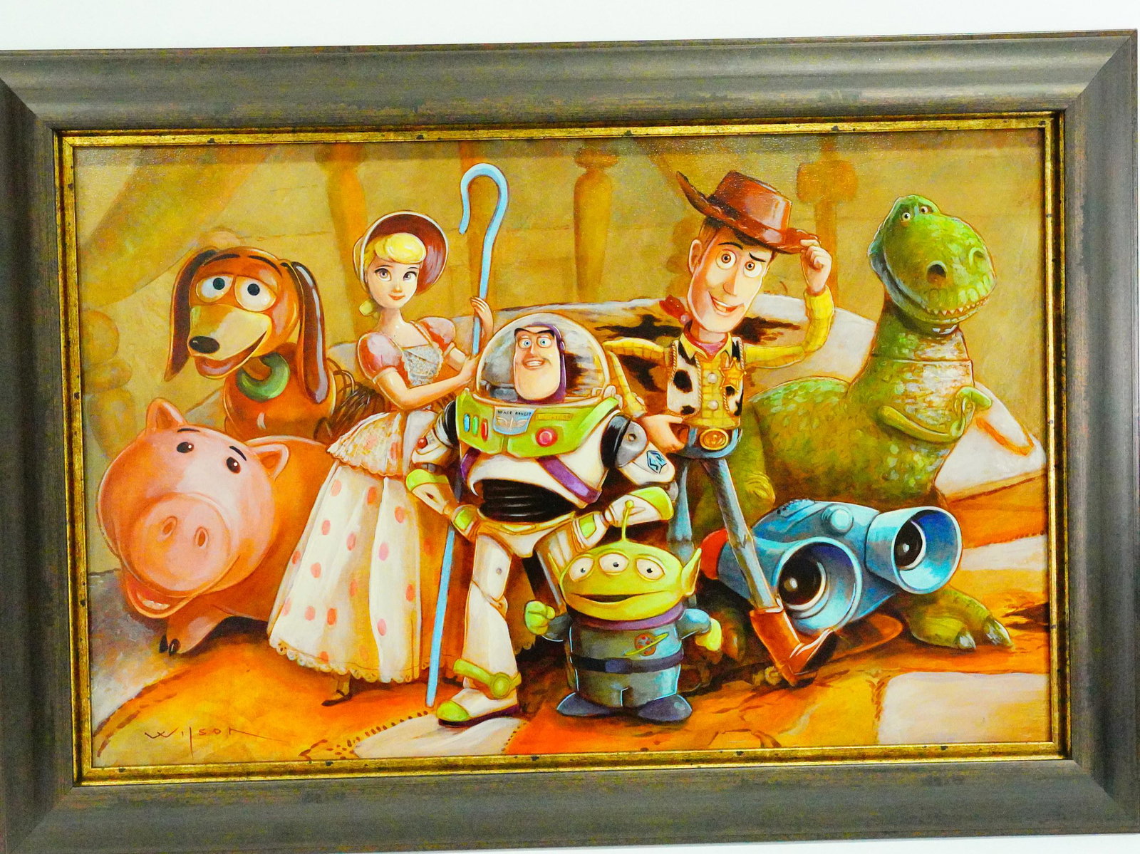 The Art of Disney "Toy Story 25th Anniversary" Painting (1 of 5)