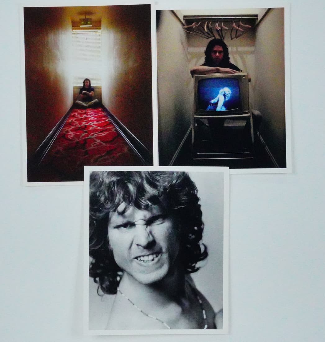 Jim Morrison Lot of (3) Photos W/Photographer Stamps (1 of 5)