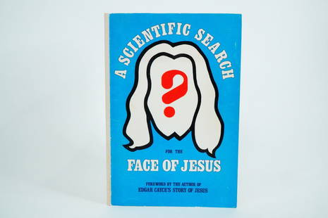 Elvis Presley "Face of Jesus" Copy (Last Book Read): Elvis Presley Copy of Last Book Ever Read "A Scientific Search for the Face of Jesus" - This is a copy of the book, "A Scientific Search for the Face of Jesus", which is the same book that would becom