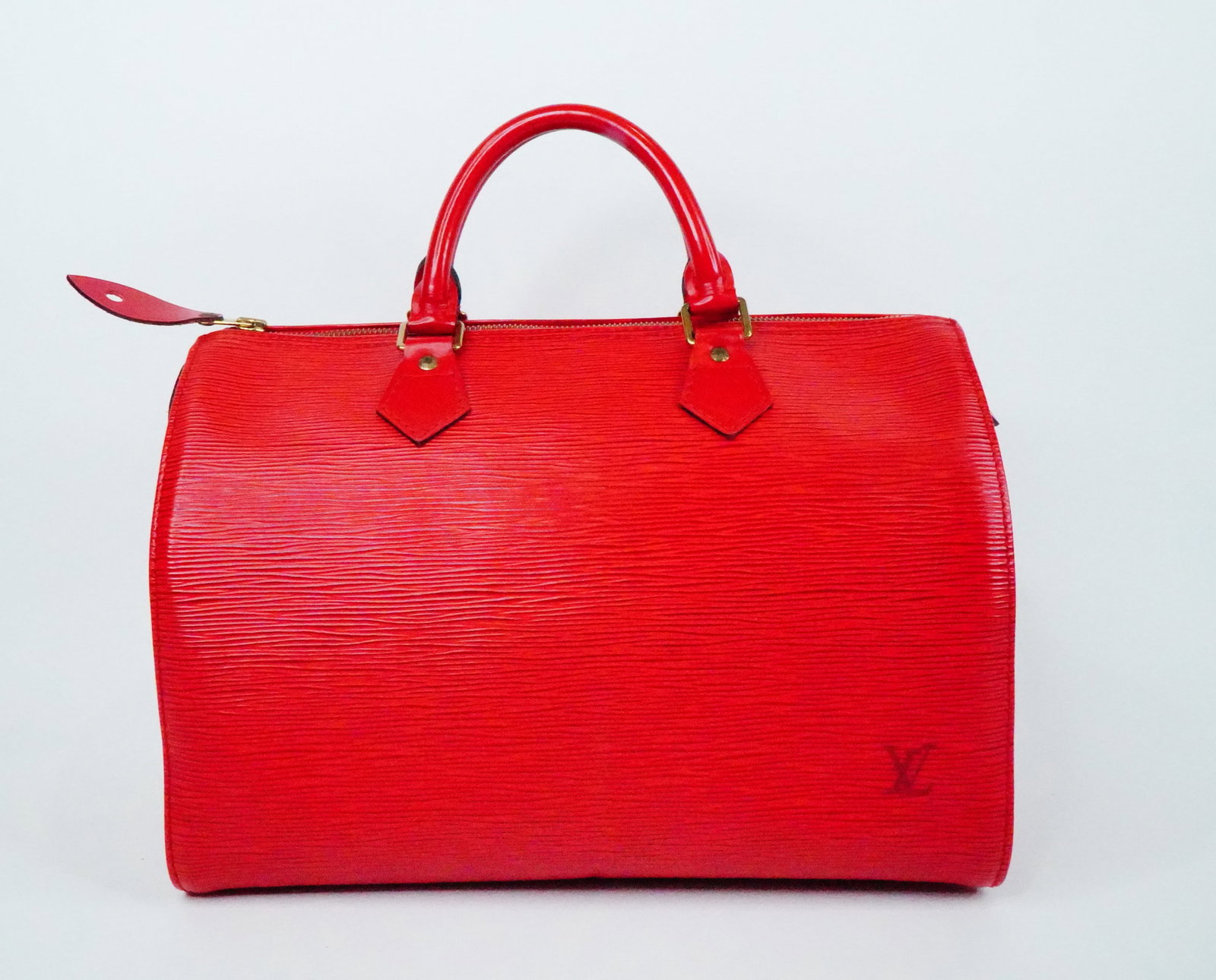 Louis Vuitton Vintage Red Epi Leather Speedy 30 (1 of 8)