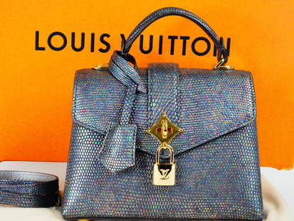 Louis Vuitton Iridescent Lizard Rose des Vents (1 of 2): Louis Vuitton Iridescent Varanus Salvator Lizard Rose des Vents Top Handle Shoulder Bag (1 of 2) W/Box, Dust Bag, CITES - GUARANTEED FREE SHIPPING WILL ARRIVE BEFORE CHRISTMAS IF PAYMENT RECEIVED WITH