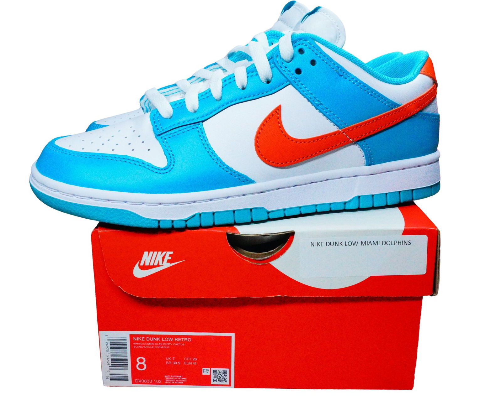 Nike Dunk Low Miami Dolphins (1 of 8)