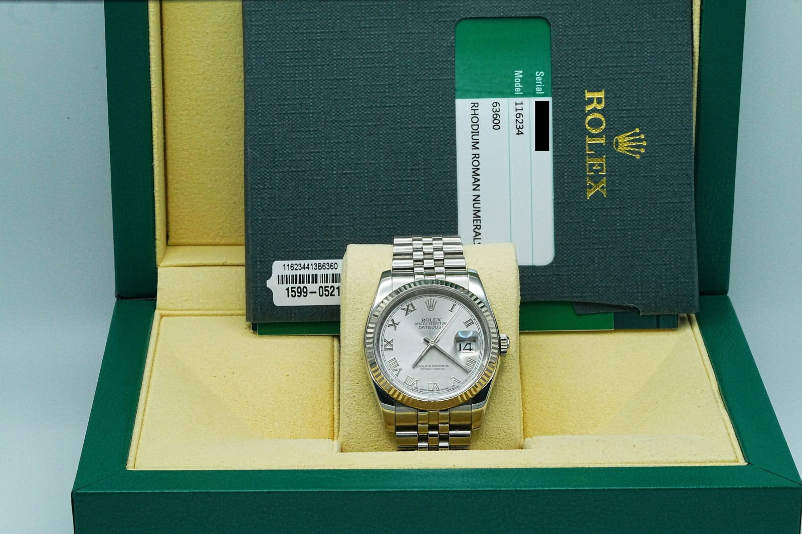 Rolex Datejust 36mm Stainless Steel and 18K Watch (1 of 6)