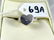 69A: Tiffany & Co. Diamond/Sterling Silver Ring
