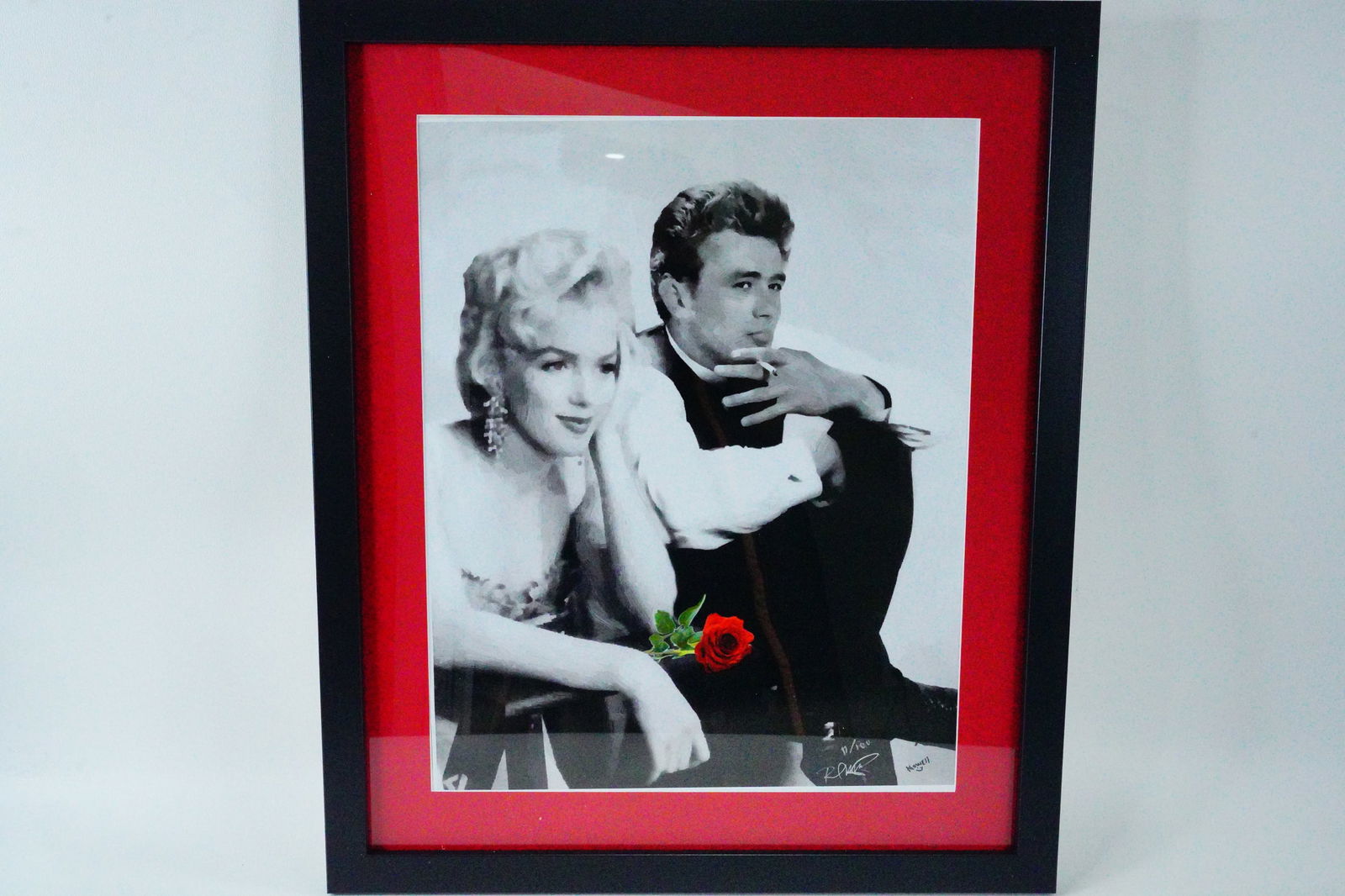 Marilyn Monroe/James Dean "The Rose" by Peter Nowell #17/100 (1 of 4)