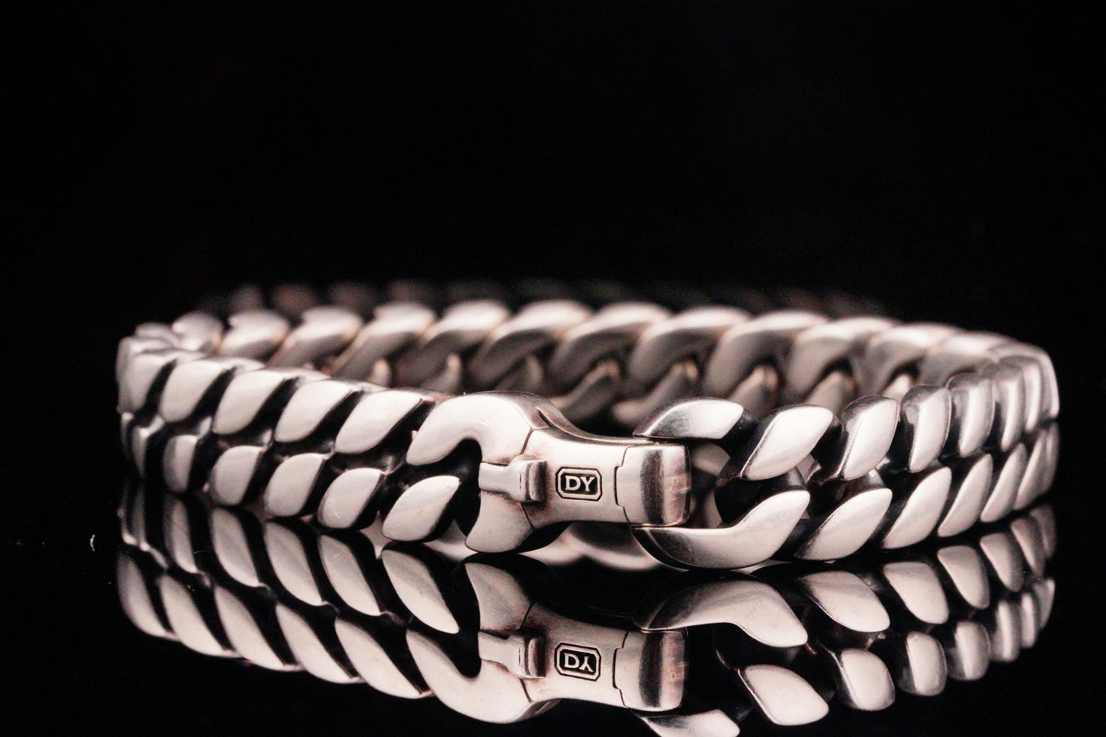 Richard Roundtree David Yurman Sterling Silver Bracelet W/Photo (1 of 9)