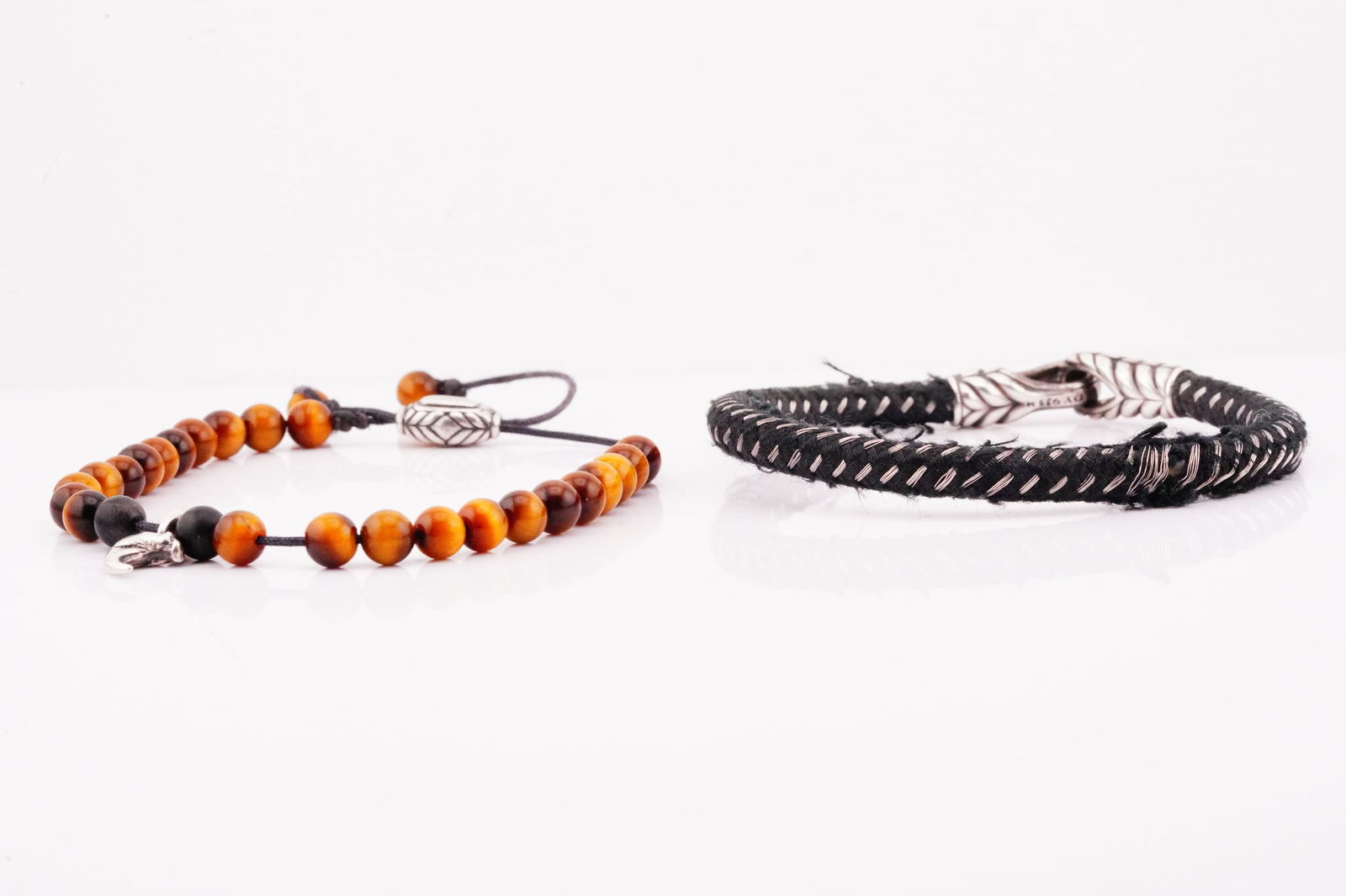 Richard Roundtree Lot of (2) David Yurman Bracelets W/Photo (1 of 15)