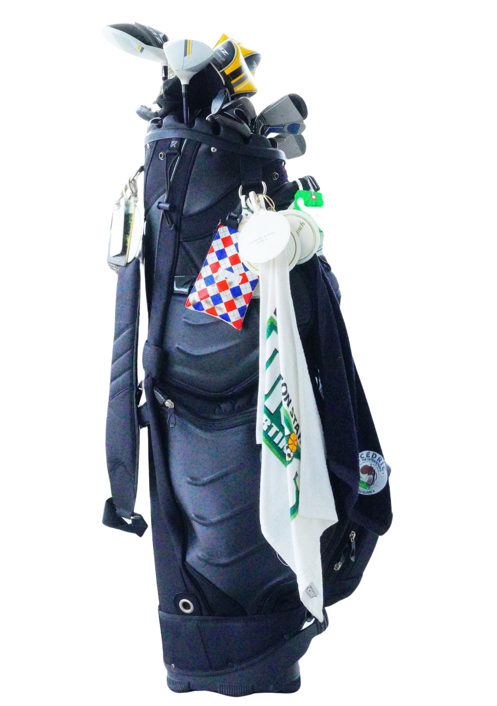 Richard Roundtree Set of (15) Golf Clubs W/Bag, Tags, Flask (1 of 20)