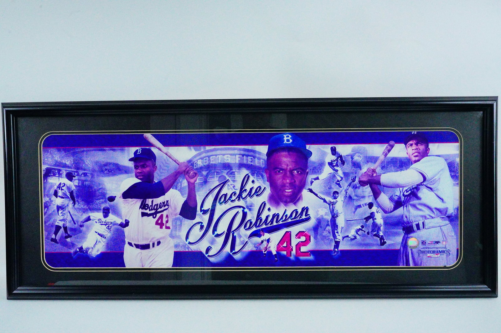 Richard Roundtree Personally Owned Jackie Robinson Photoramics Poster (1 of 5)