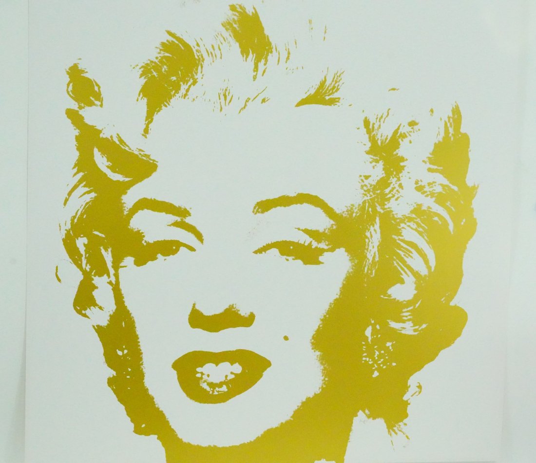 Sunday B. Morning "Golden Marilyn 11.41" Print #347/2000 (1 of 3)