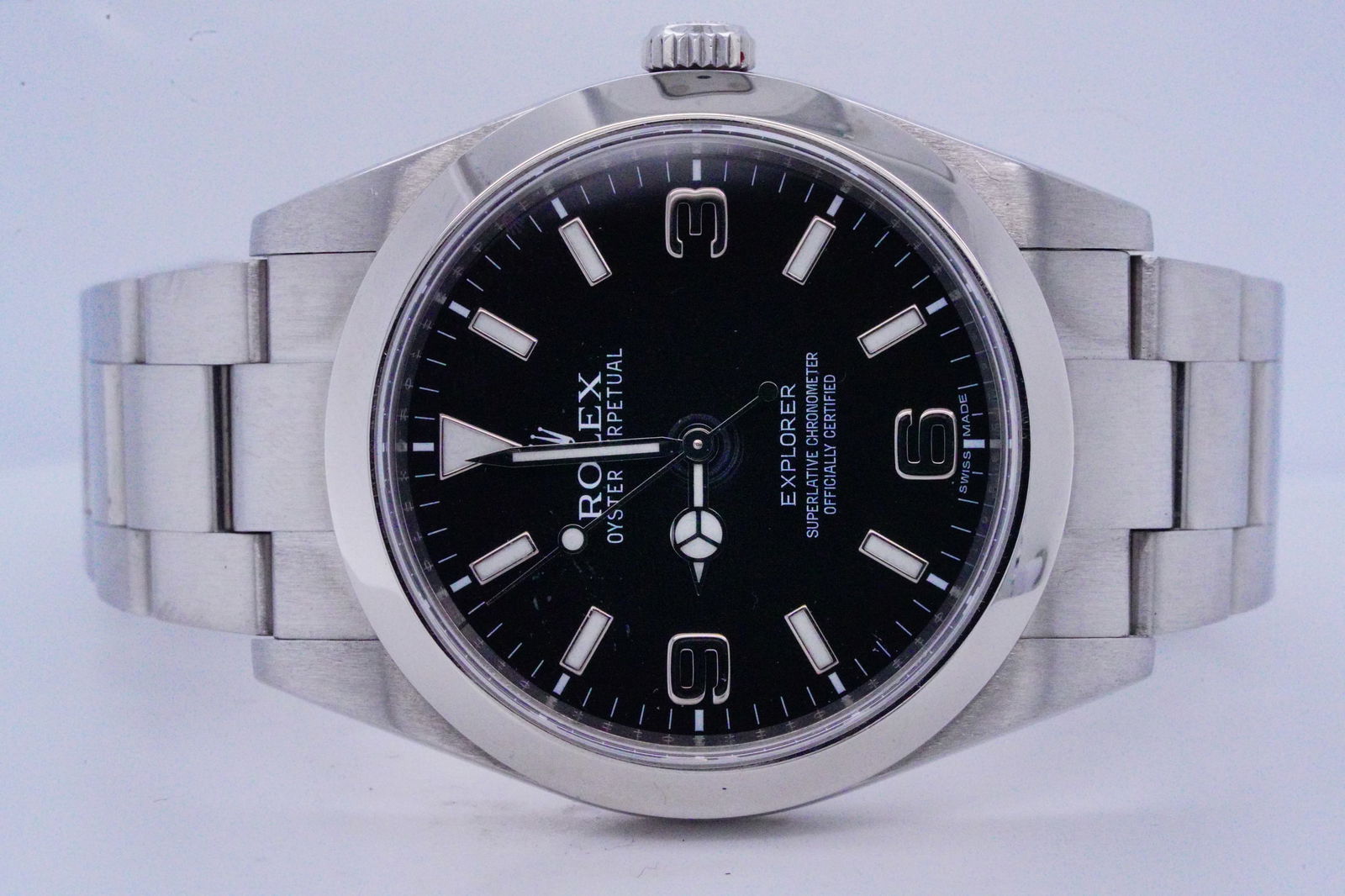 Rolex Explorer 39mm Stainless Steel Watch Ref. 214270 (1 of 11)