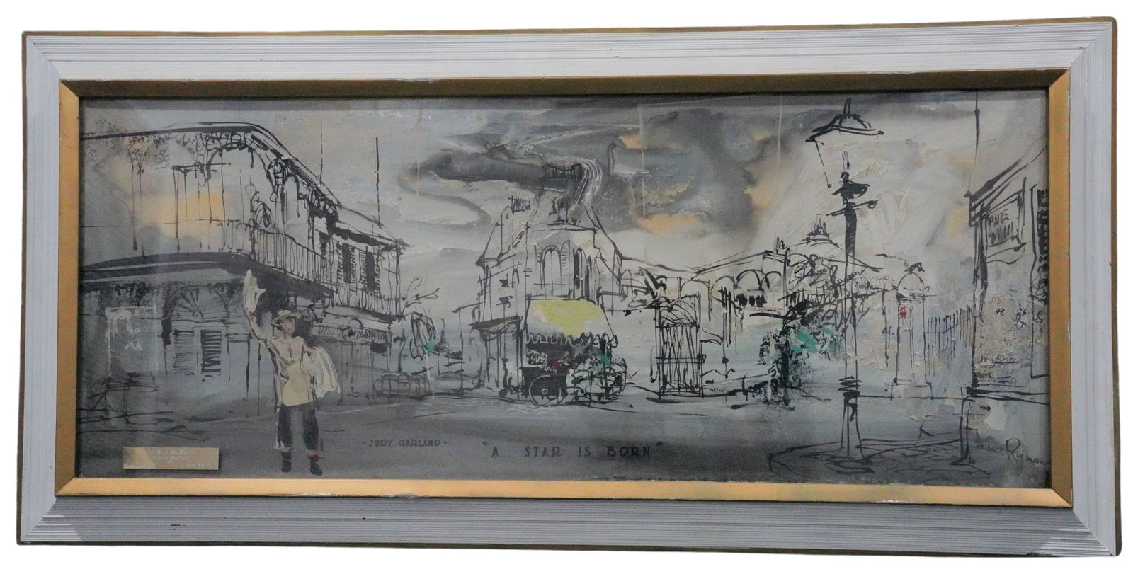 Herbert Ryman (Disney) "A Star is Born" Set Concept Art (1 of 7)