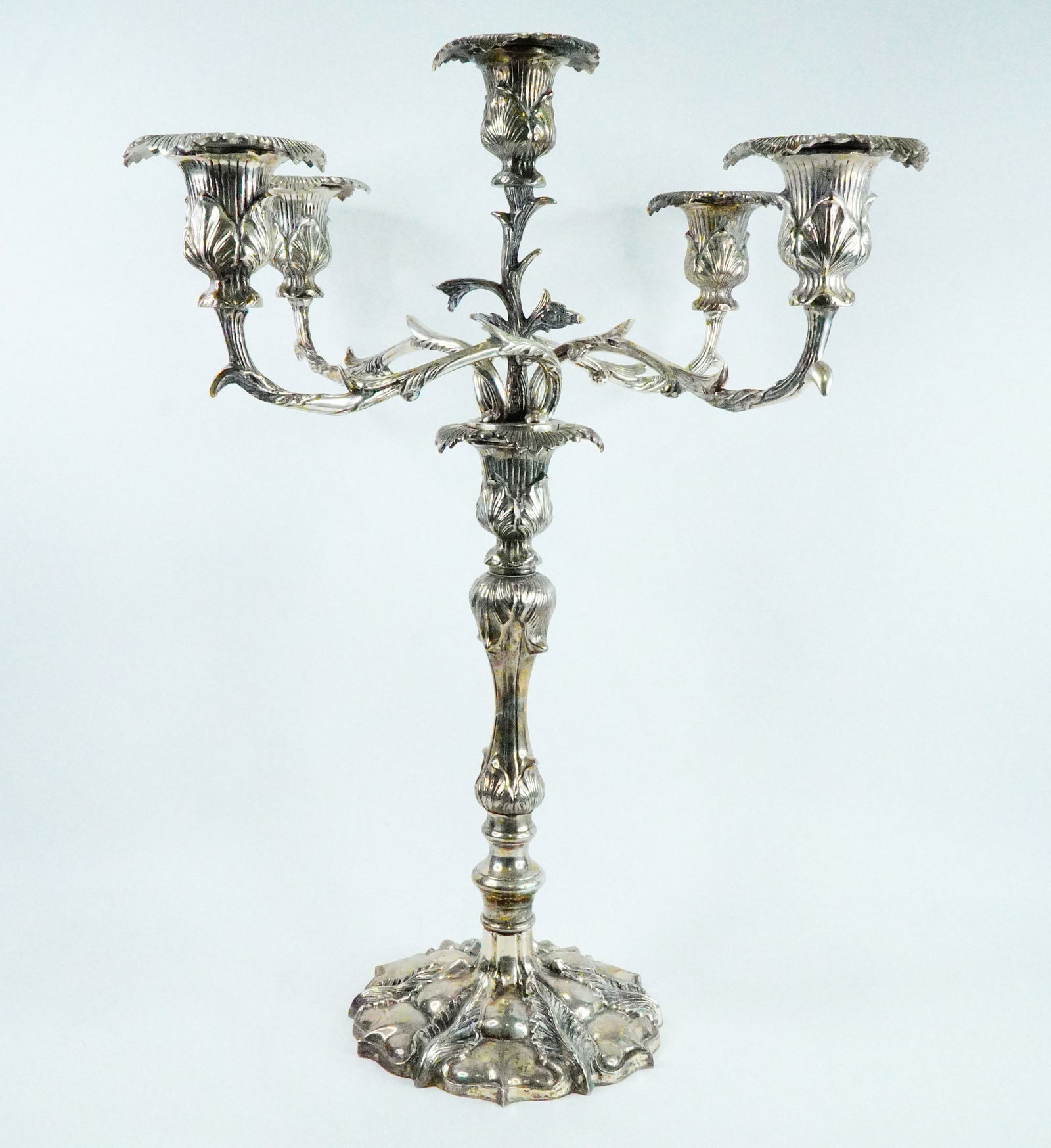 Bibi Hilton's Vintage Large Silver Plated Candelabra (1 of 11)