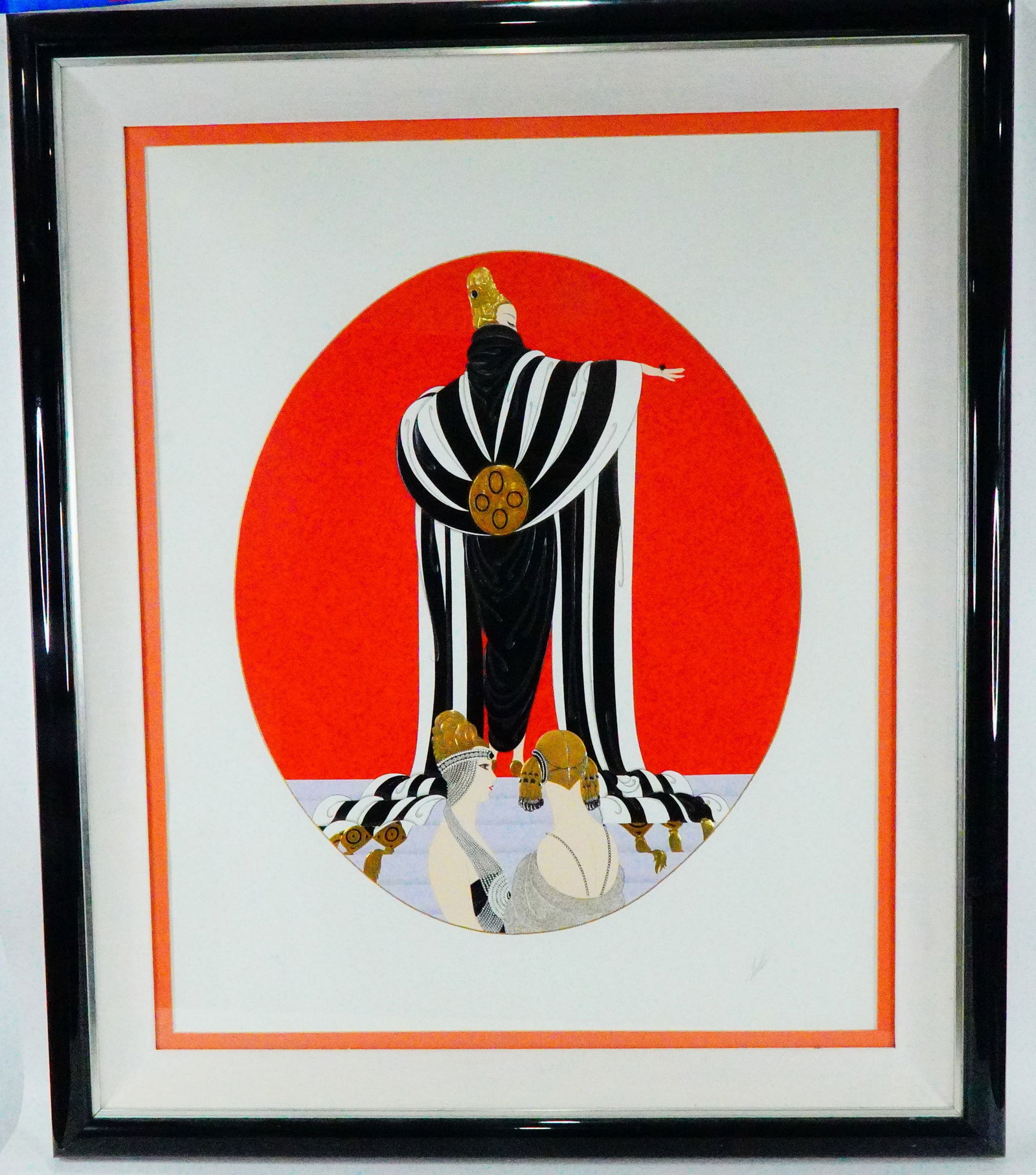 Bibi Hilton's Erte "Monaco" Signed Serigraph #46/150 (1 of 12)