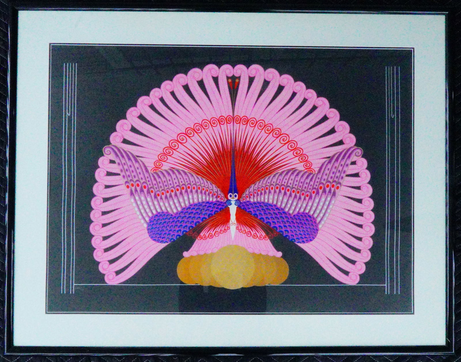 Bibi Hilton's Erte "Phoenix Triumphant" Serigraph #58/150 (1 of 5)