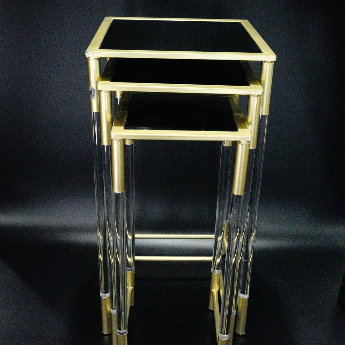 Bibi Hilton's Set of (3) Art Deco Style Nesting Tables (1 of 4)
