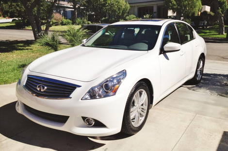 2011 INFINITI G37 ONLY 500 MILES: 2011 INFINITI G37 ONLY 500 MILES, rnVIN #JN1CV6APOBM510327 rnFully Loaded. EXTERIOR:Pearl White. INTERIOR: Tan, Mileage: 500.rn6-Speed Shiftable Automatic Transmission,Engine 3.6L V6, You are bidding