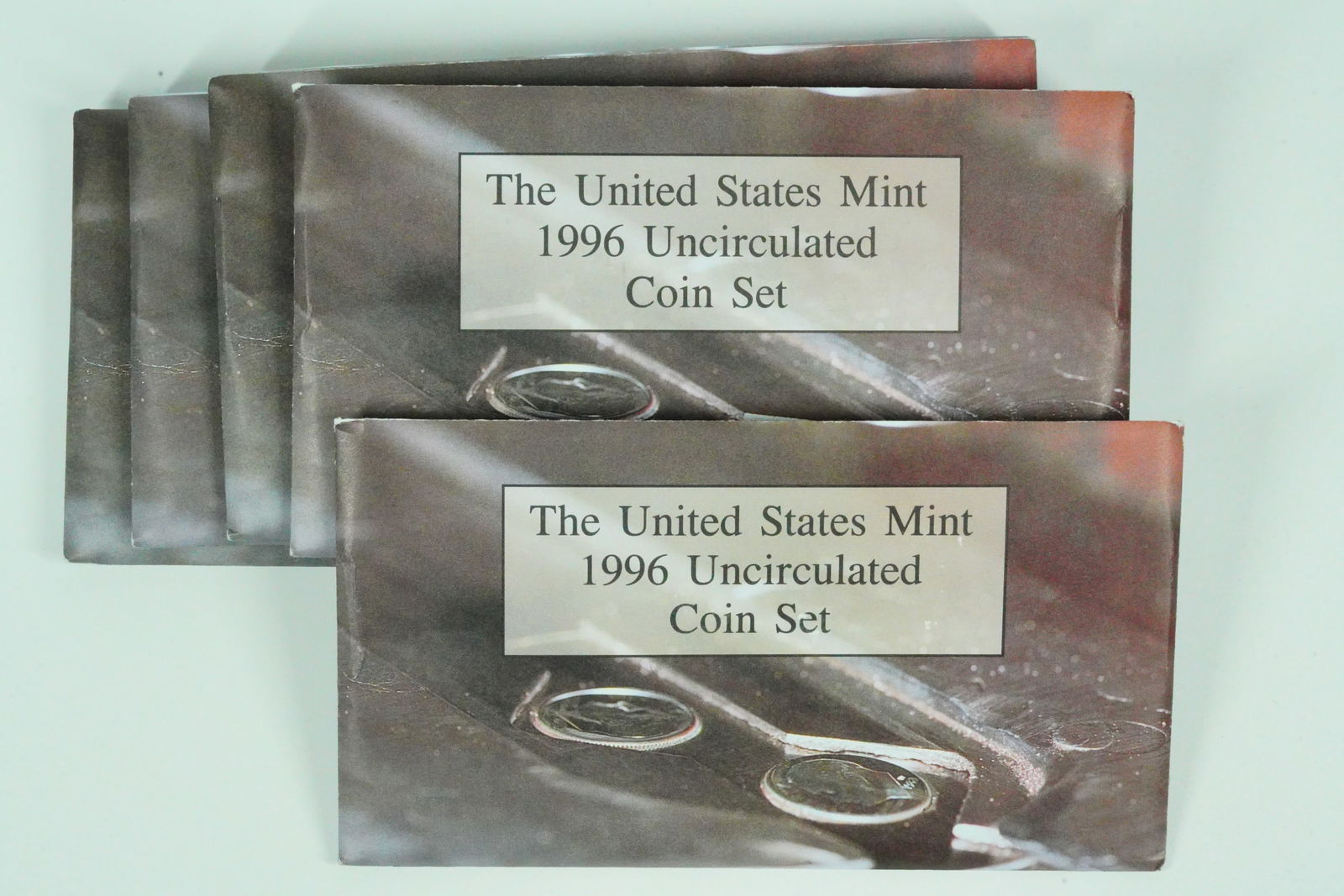 Set of (5)1996 U.S Mint Uncirculated Sets W/50th Anniversary Dime (1 of 4)