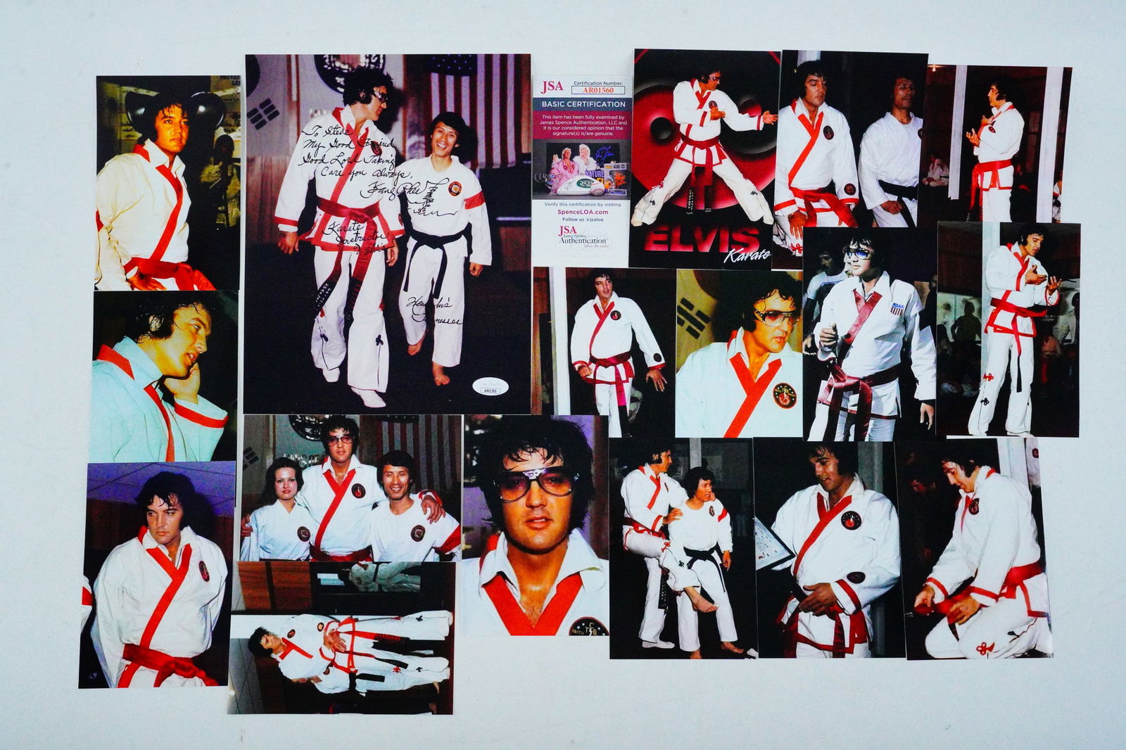 Elvis Presley Lot of (17) Photos W/Kang Rhee Signed Photo (1 of 11)