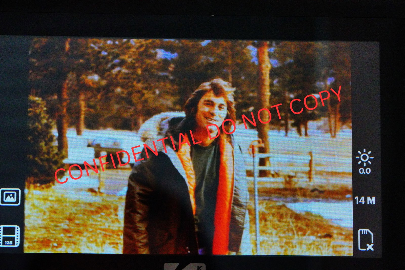 Beach Boys Dennis Wilson (2) Never Before Seen Negatives: The Beach Boys Dennis Wilson (age 31) Winter 1975 (2) Never Before Released Photo Negative Slides in Hotel Byblos Envelope W/Milton Love's Typed and Handwritten Notes (Includes Letter of Provenance) -