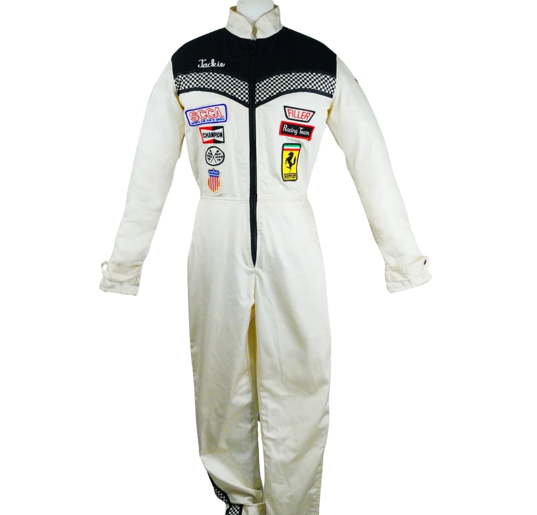 Jackie Jackson Signed Victory Tour Racing Jumpsuit (1 of 15)