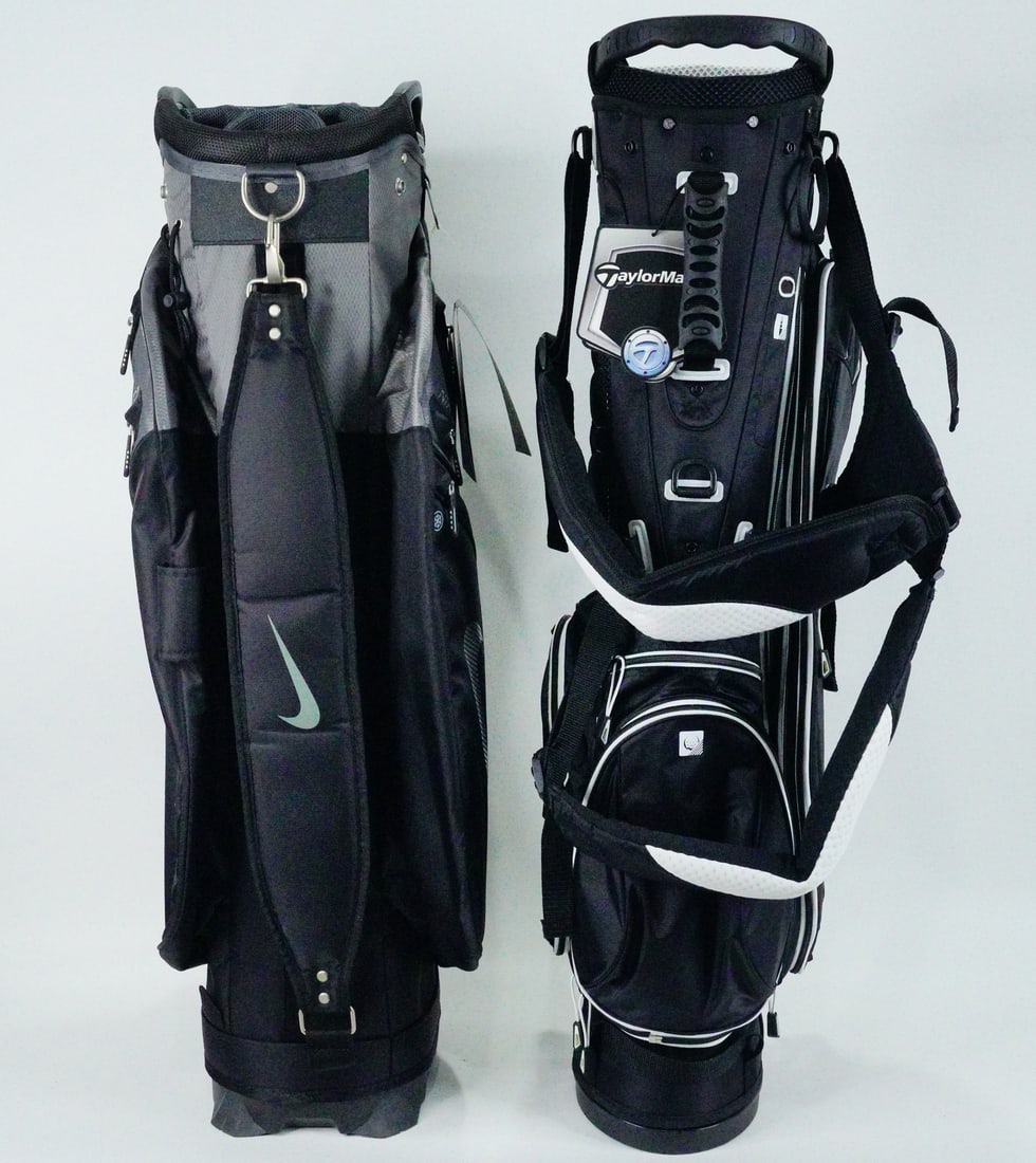 Richard Roundtree Personally Owned TaylorMade, Nike Golf Bags: Richard Roundtree Personally Owned TaylorMade and Nike Golf Bags - These golf bags were personally owned by the late actor Richard Roundtree, who was an avid golfer. The lot includes a TaylorMade Micr